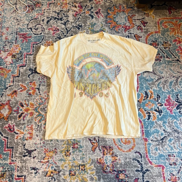 Urban Outfitters Tops - urban outfitters van halen graphic tee